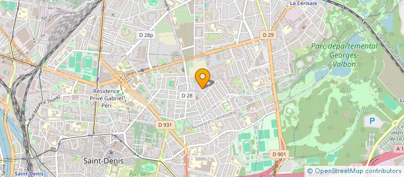 localisation de l'entreprise RENTERIA BATIMENT à SAINT DENIS