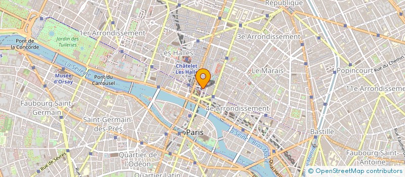 localisation de l'entreprise RENTES DE L'ASSISTANCE PUBLIQUE DE PARIS à PARIS