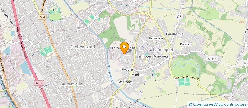 localisation de l'entreprise RENTEVENTS à LAUNAGUET