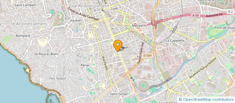 localisation de l'entreprise RENTEXPORT à MARSEILLE
