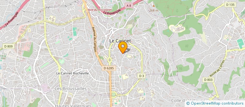 localisation de l'entreprise RENTING RIVIERA à LE CANNET