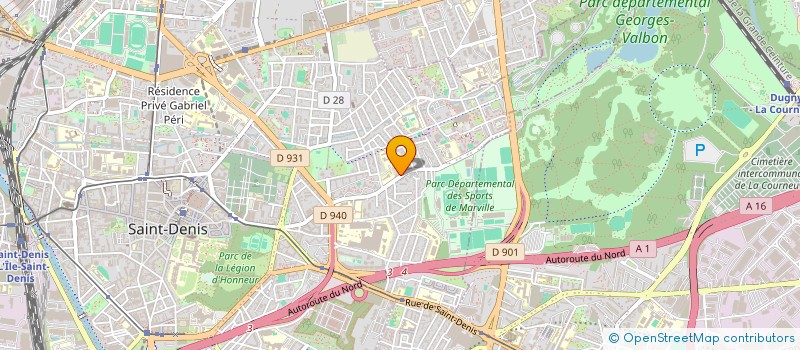 localisation de l'entreprise RENTLEE  SAINT-DENIS