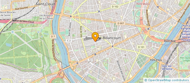localisation de l'entreprise RENTOKIL INITIAL HOLDINGS(FRANCE)  BOULOGNE-BILLANCOURT