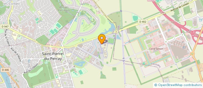 localisation de l'entreprise RENTR  MONTEREAU-SUR-LE-JARD