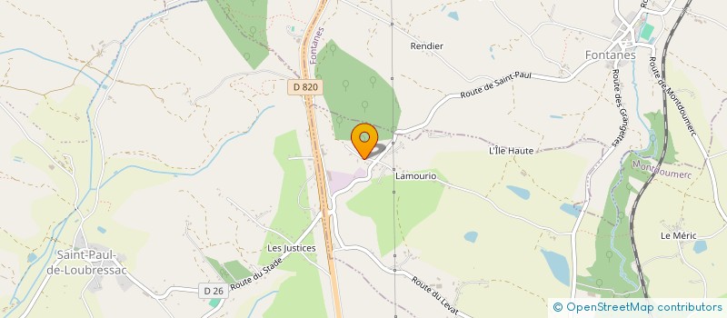 localisation de l'entreprise RENTRE DANS LE RING  MONTDOUMERC