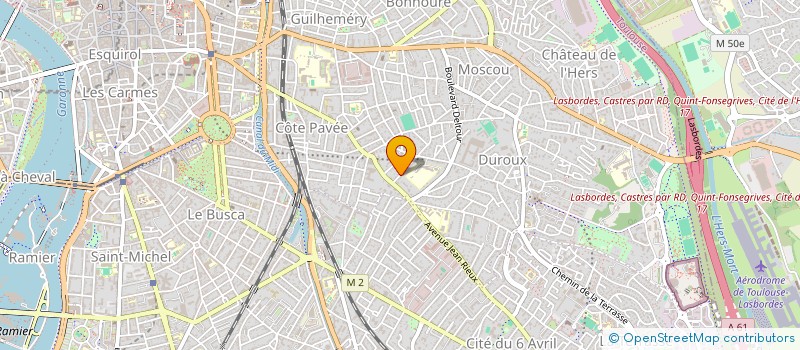 localisation de l'entreprise RENTSHORT à TOULOUSE