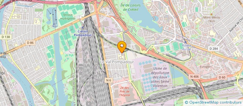 localisation de l'entreprise RENTY LIB  CRETEIL