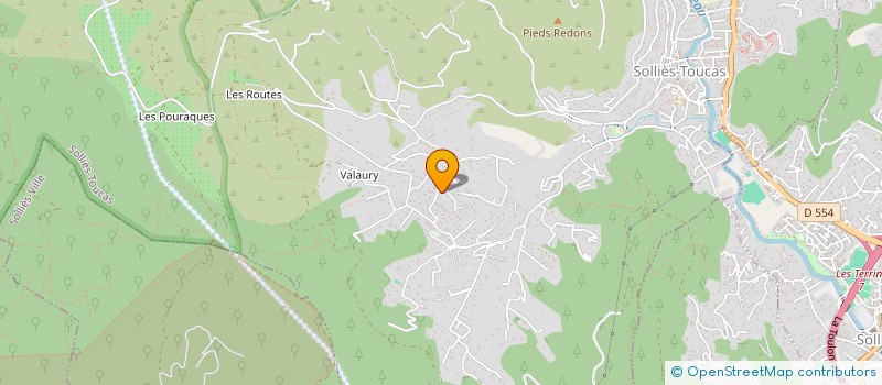 localisation de l'entreprise RENVERSI à SOLLIES-TOUCAS