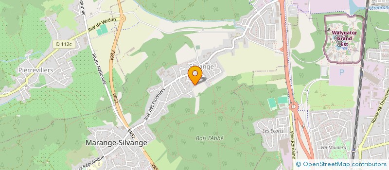 localisation de l'entreprise RENY HOLDING  MAIZIERES-LES-METZ