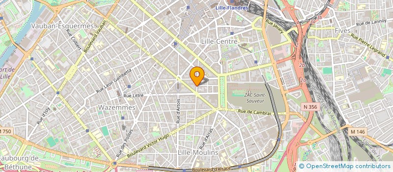 localisation de l'entreprise RENZCUTT à LILLE