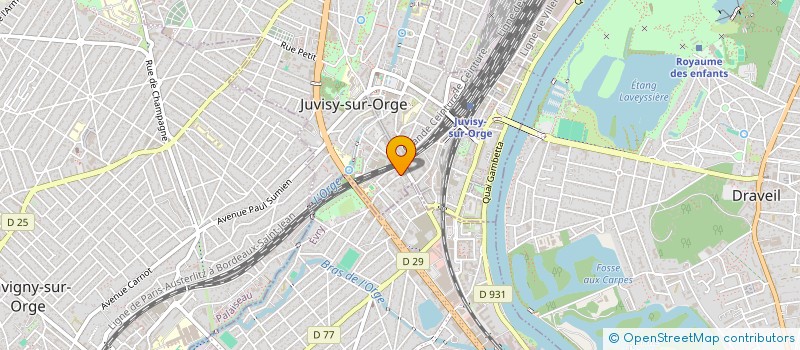 localisation de l'entreprise RENZI TOILETTAGE à JUVISY-SUR-ORGE