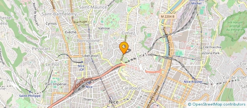 localisation de l'entreprise RENZO  NICE