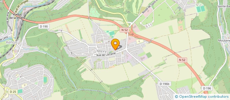 localisation de l'entreprise RENZOVALLI  MEXY