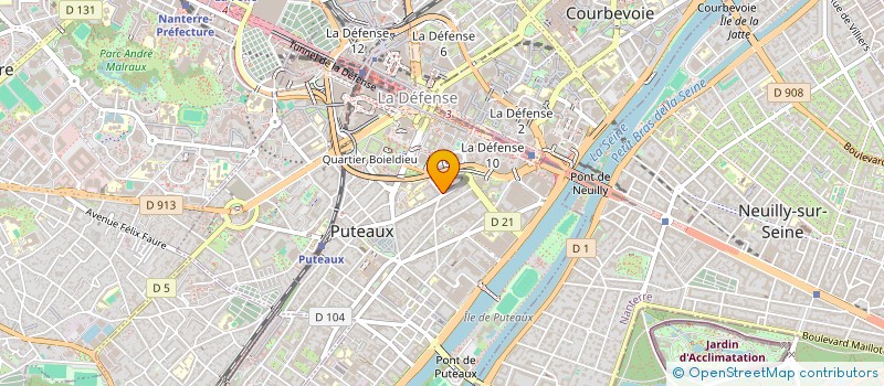 localisation de l'entreprise REO CONSEIL SARL  PUTEAUX