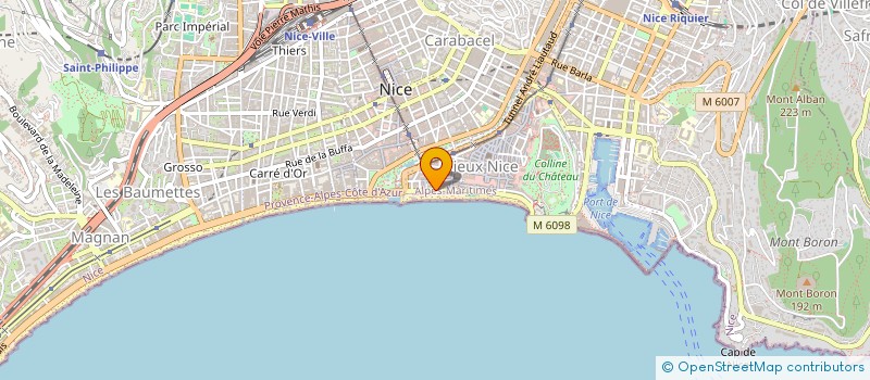 localisation de l'entreprise REOLA à NICE