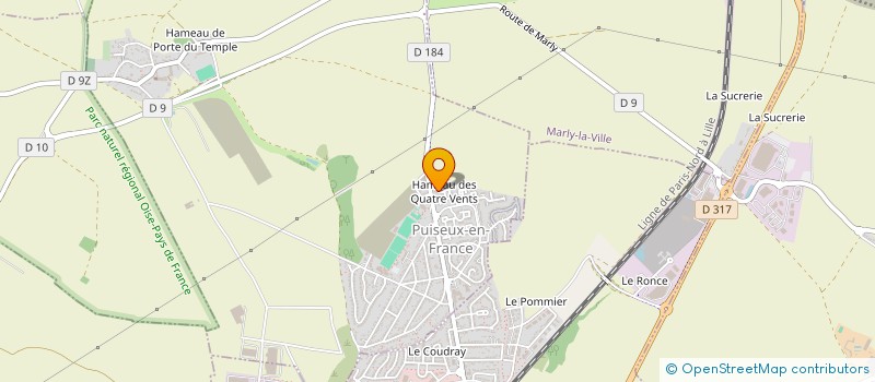 localisation de l'entreprise REOT FAMILY  PUISEUX-EN-FRANCE