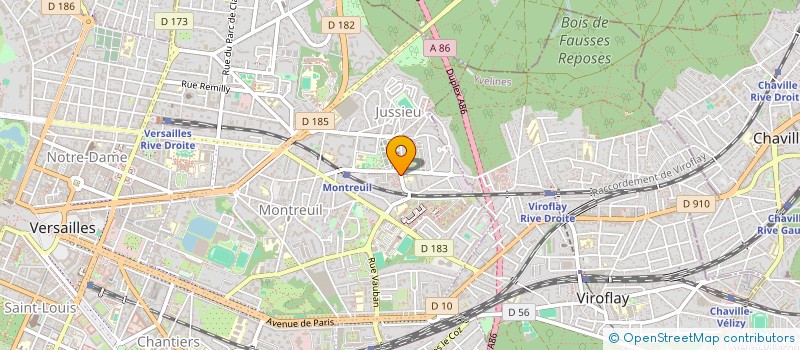 localisation de l'entreprise REOUVEN ORCHESTRA à VERSAILLES