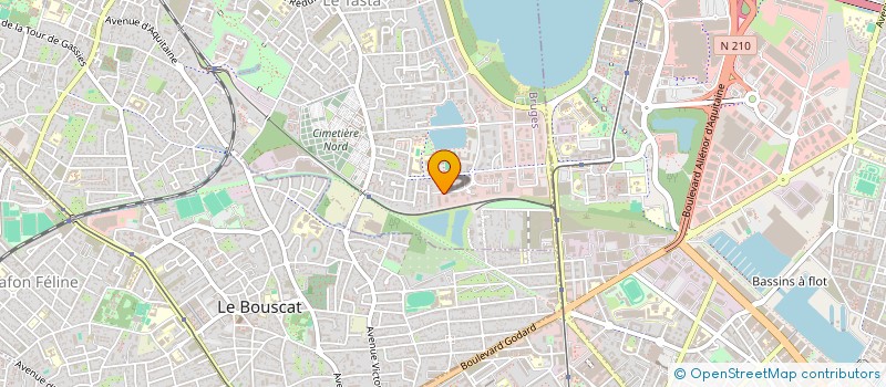 localisation de l'entreprise REP 33 à BRUGES