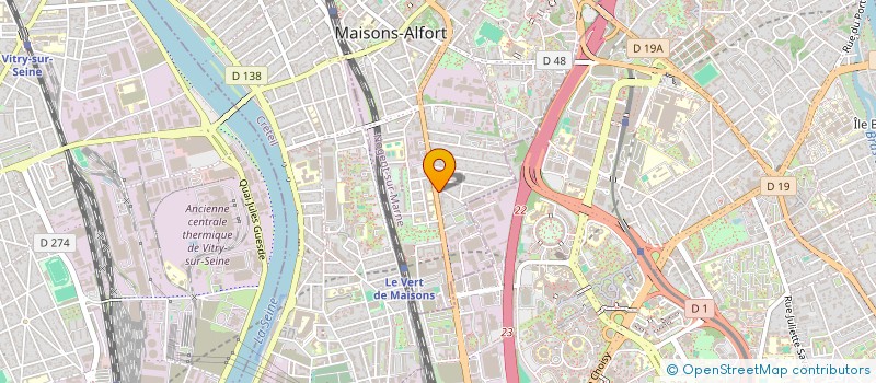 localisation de l'entreprise REP à MAISONS-ALFORT