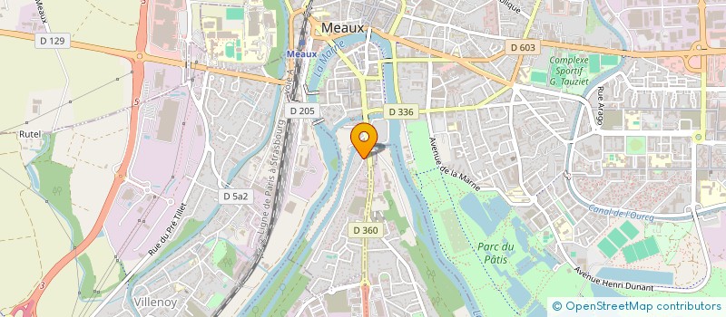 localisation de l'entreprise REP'ADOM à MEAUX