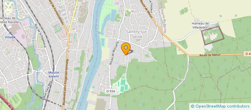 localisation de l'entreprise REP-AUTO  SAINTRY-SUR-SEINE
