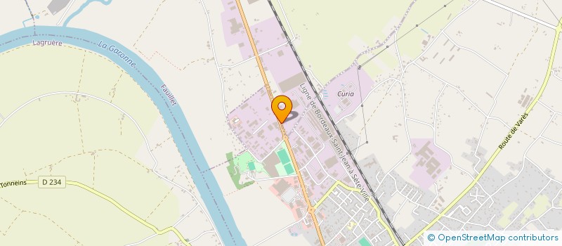 localisation de l'entreprise REP & DEP  FAUILLET