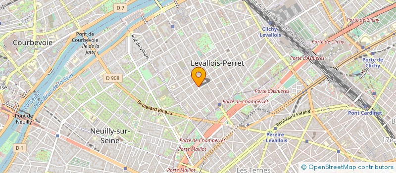 localisation de l'entreprise REP ENTRETIEN MATERIEL ESTHETI à LEVALLOIS-PERRET