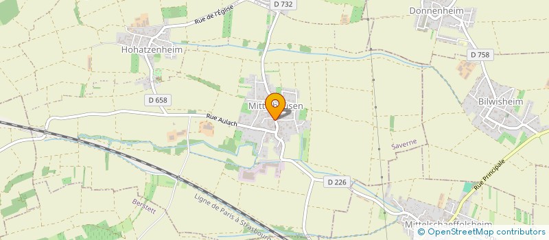 localisation de l'entreprise REP EQUIPEMENT SARL à WINGERSHEIM LES QUATRE BANS