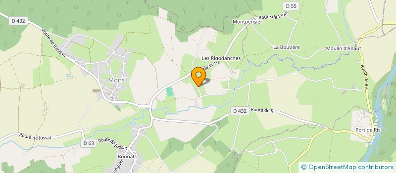 localisation de l'entreprise REP FLEX à MONS
