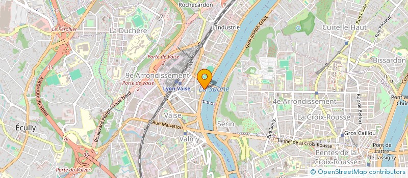 localisation de l'entreprise REP INVEST  LYON