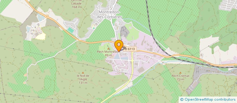 localisation de l'entreprise REP MECA 11  MONTREDON-DES-CORBIERES