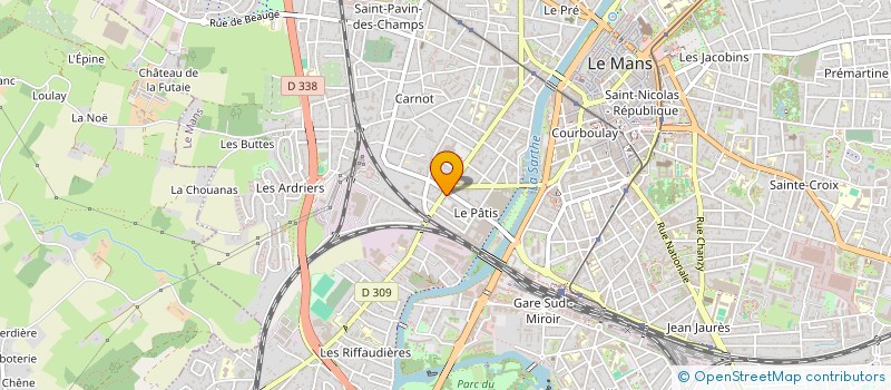 localisation de l'entreprise REP PHONE  LE MANS