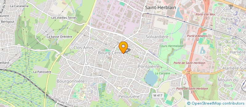 localisation de l'entreprise REP SANITAIRE à COUERON