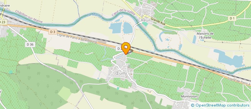 localisation de l'entreprise REPA  UILLY