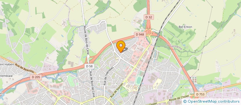 localisation de l'entreprise REPA'R AUTOS 85 à CHALLANS