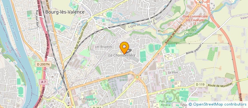 localisation de l'entreprise REPAIR à VALENCE