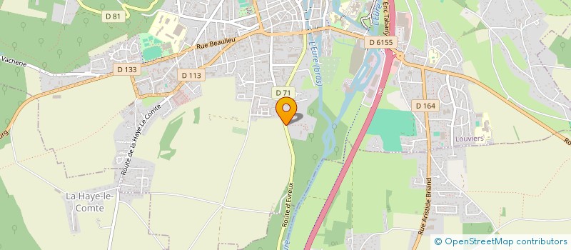 localisation de l'entreprise REPAIR AND RUN à LOUVIERS