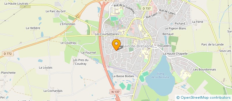 localisation de l'entreprise REPAIR CAFE  BAIN-DE-BRETAGNE