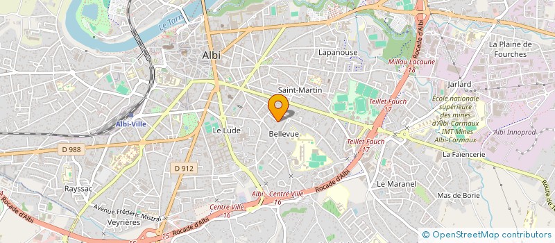 localisation de l'entreprise REPAIR CAFE ALBI à ALBI