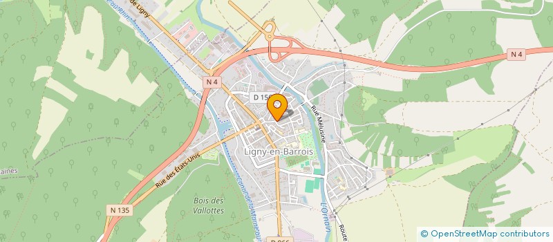 localisation de l'entreprise REPAIR CAFE CENTRE ORNAIN  LIGNY-EN-BARROIS