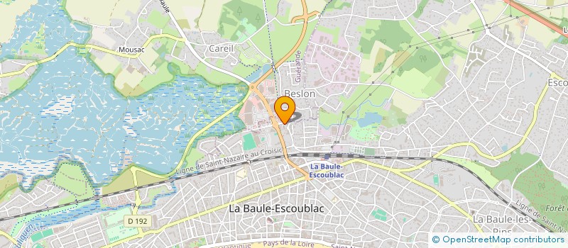 localisation de l'entreprise REPAIR CAFE DE LA PRESQU'ILE  LA BAULE-ESCOUBLAC