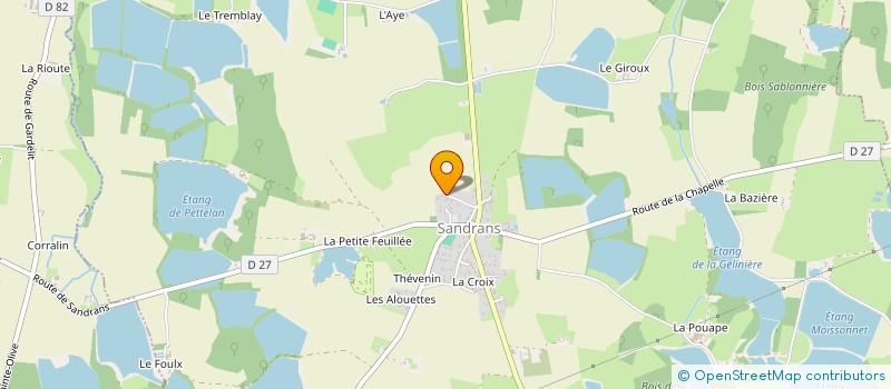 localisation de l'entreprise REPAIR-CAFE DOMBES à SANDRANS