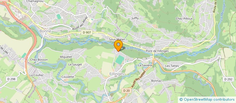 localisation de l'entreprise REPAIR CAFE FILLINGES  FILLINGES