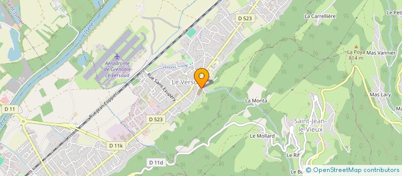 localisation de l'entreprise REPAIR CAFE LE VERSOUD  LE VERSOUD