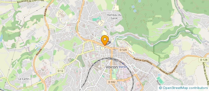 localisation de l'entreprise REPAIR CAFE PAYS VOIRONNAIS  VOIRON