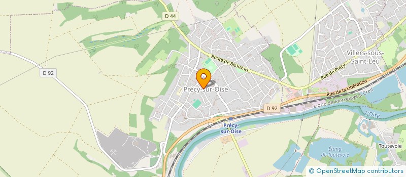 localisation de l'entreprise REPAIR CAFE PRECY SUR OISE  PRECY-SUR-OISE