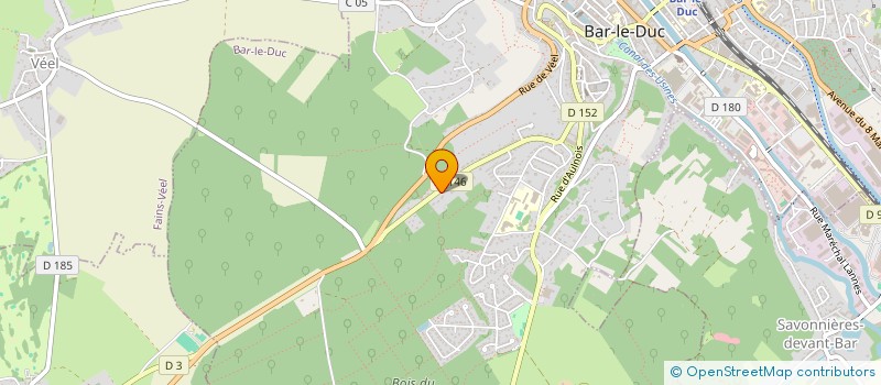 localisation de l'entreprise REPAIR-CAFE REPARABAR  BAR-LE-DUC