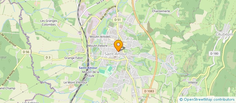 localisation de l'entreprise REPAIR CAFE SAINT-AMOUR  SAINT-AMOUR