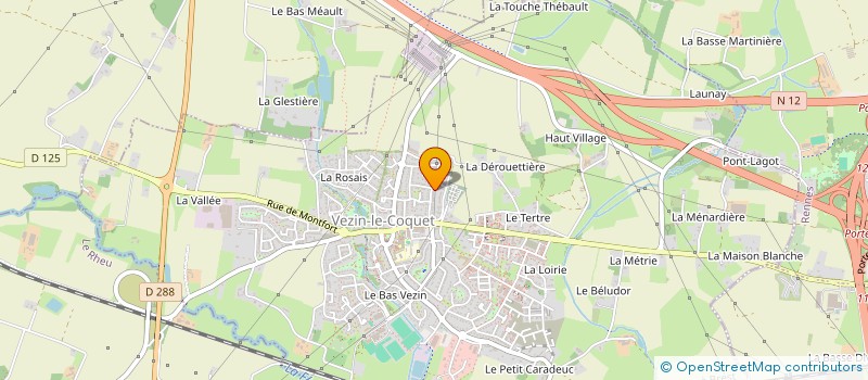 localisation de l'entreprise REPAIR SHOP  VEZIN-LE-COQUET