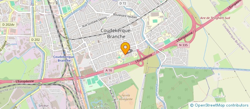 localisation de l'entreprise REPAIR SOCIETY  COUDEKERQUE-BRANCHE